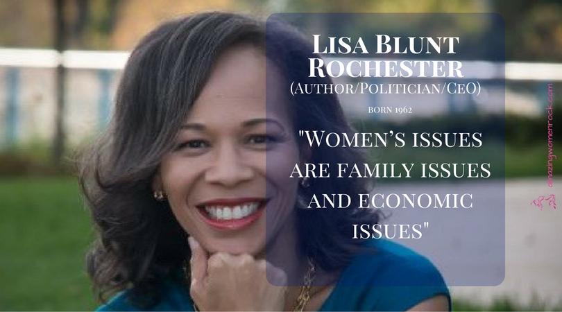 Lisa Blunt Rochester (Author/CEO/Politician)