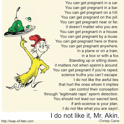 Dr Seuss legitimate rape