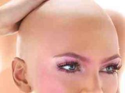 bald woman free
