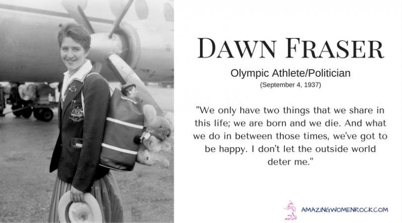 Dawn Fraser (Olympic Athlete/Politician)