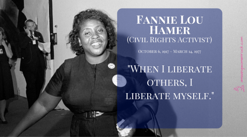 Fannie Lou Hamer (Civil Rights Leader)