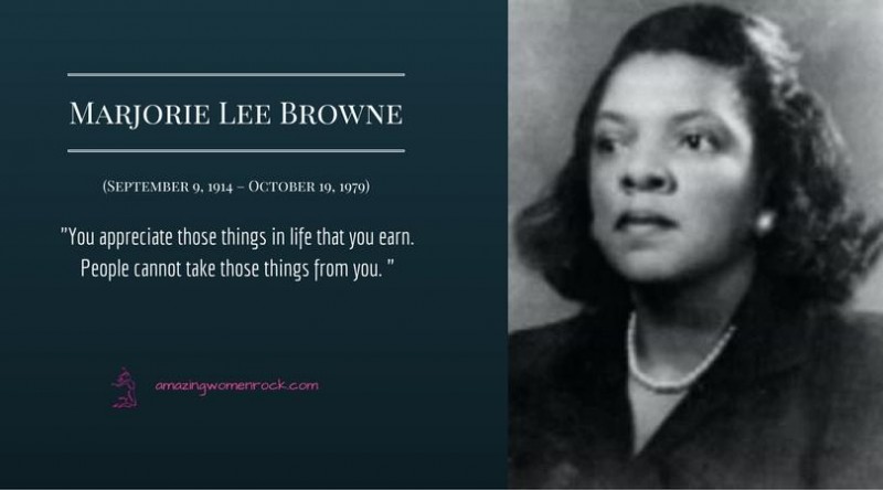 Marjorie Lee Browne (Mathematician / Educator)