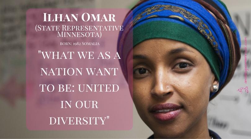 Ilhan Omar (Politician/State Representative/Refugee)